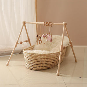 Newborn Baby Crib Fitness Rack: A Fun Start to Your Baby's Development