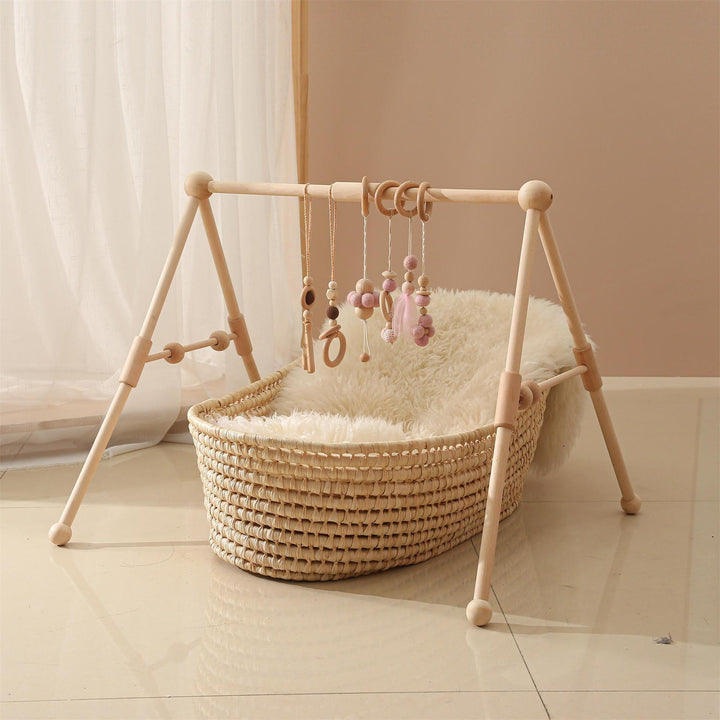 Newborn Baby Crib Fitness Rack: A Fun Start to Your Baby's Development